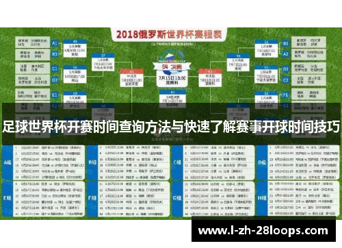 足球世界杯开赛时间查询方法与快速了解赛事开球时间技巧 足球世界杯开赛时间查询方法与快速了解赛事开球时间技巧