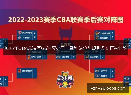 2025年CBA总决赛G5冲突处罚:裁判站位与规则条文再被讨论 2025年CBA总决赛G5冲突处罚:裁判站位与规则条文再被讨论